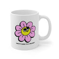 Pretty Sure I'm a Delight – Funny Flower Coffee Mug
