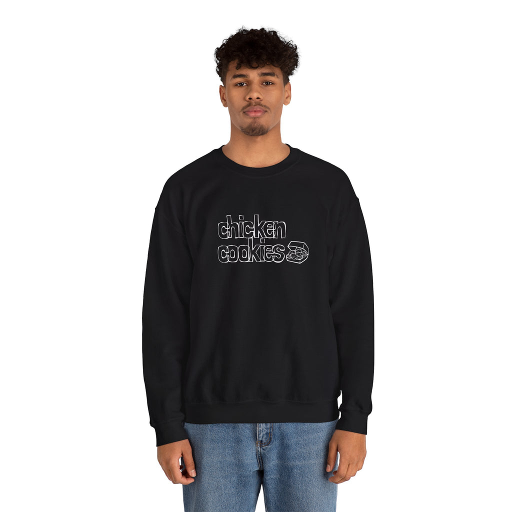 Chicken Cookies – Colin Hollett Crewneck Sweatshirt (Black)