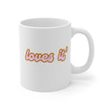 Loves It' – Newfoundland Slang Coffee Mug (Bubble Edition)