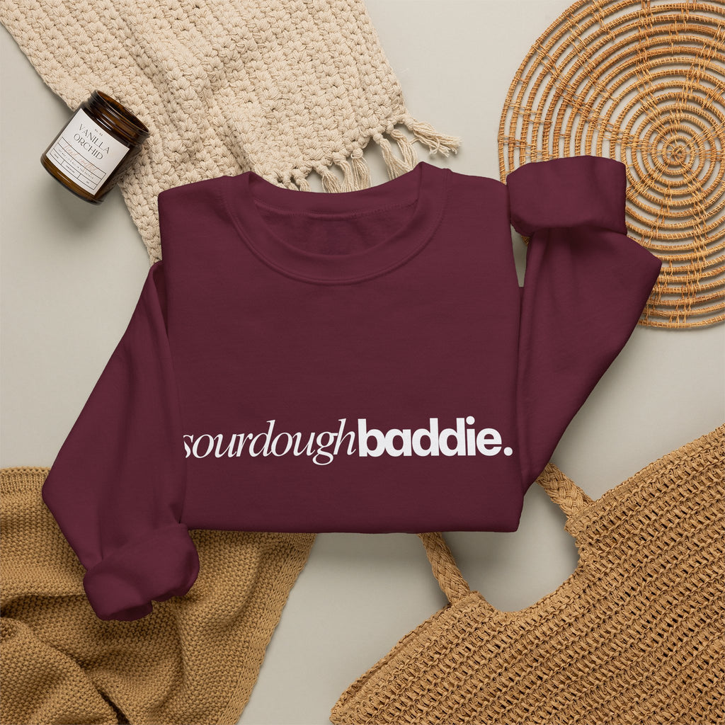 Sourdough Baddie Crewneck Sweatshirt