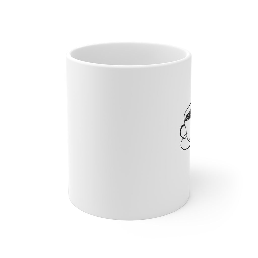 Big Ol' Dirty Coffee – Funny Coffee Lover Mug (Doodle Edition)