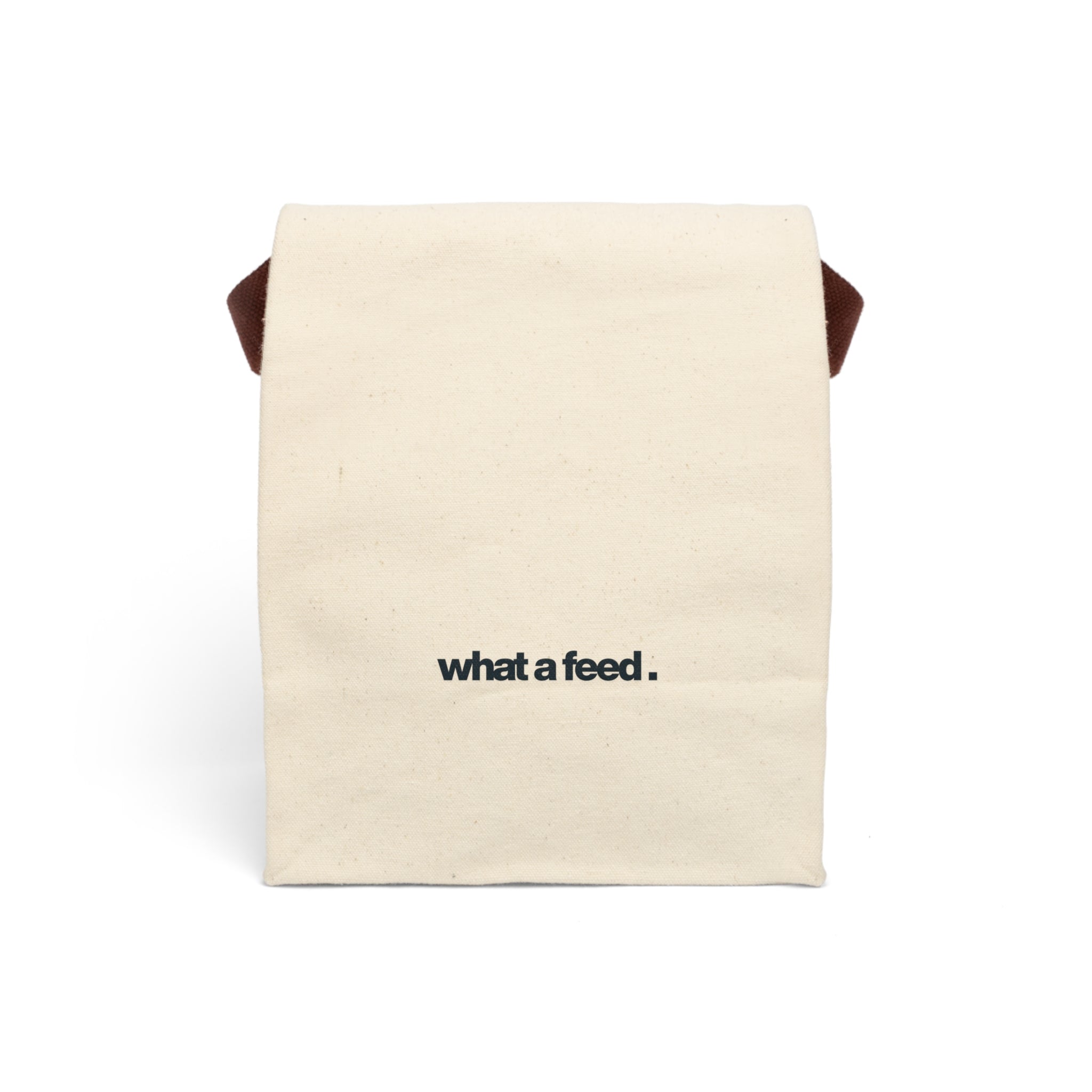 What a Feed! – Newfoundland Slang Canvas Lunch Bag