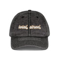 Total Streel – Newfoundland Slang Embroidered Cap (Acid Wash Black)