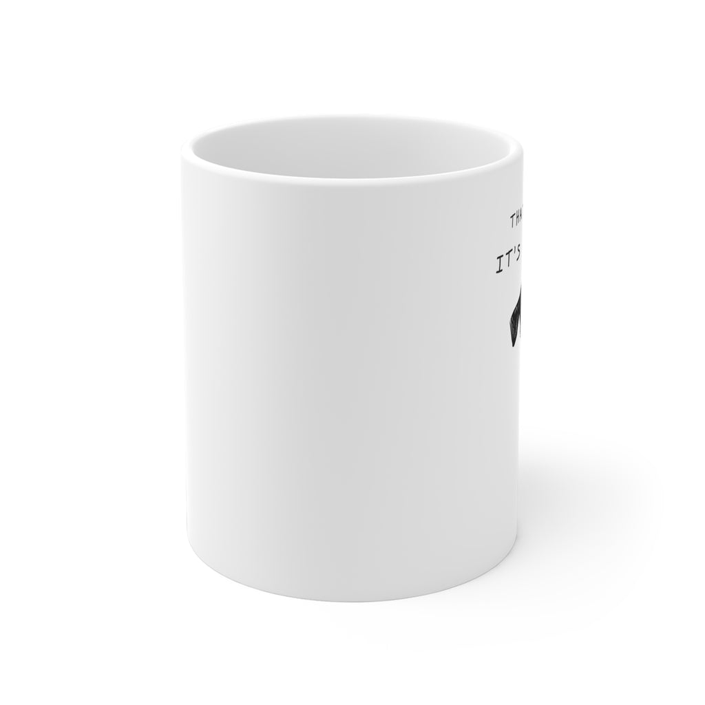 Pup Glitter Coffee Mug