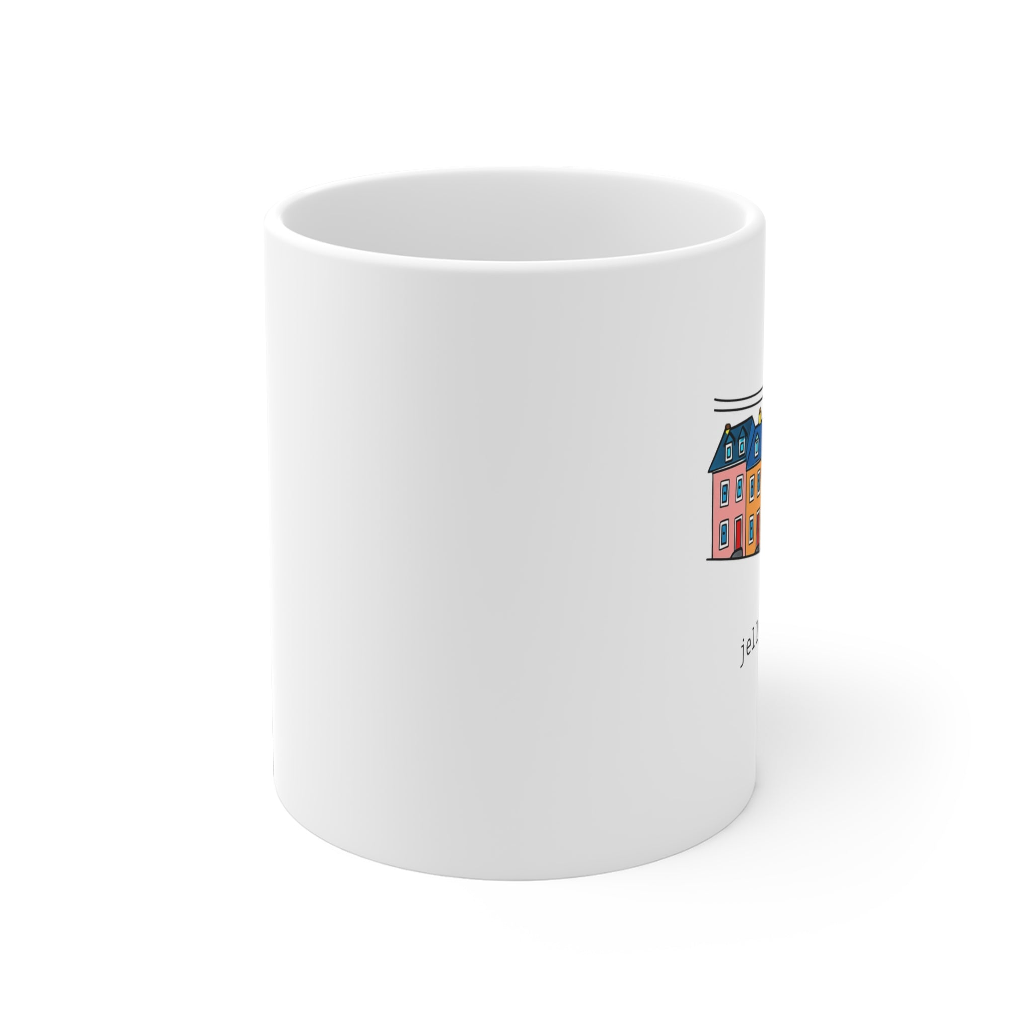 Jelly Bean Row – Newfoundland Coffee Mug