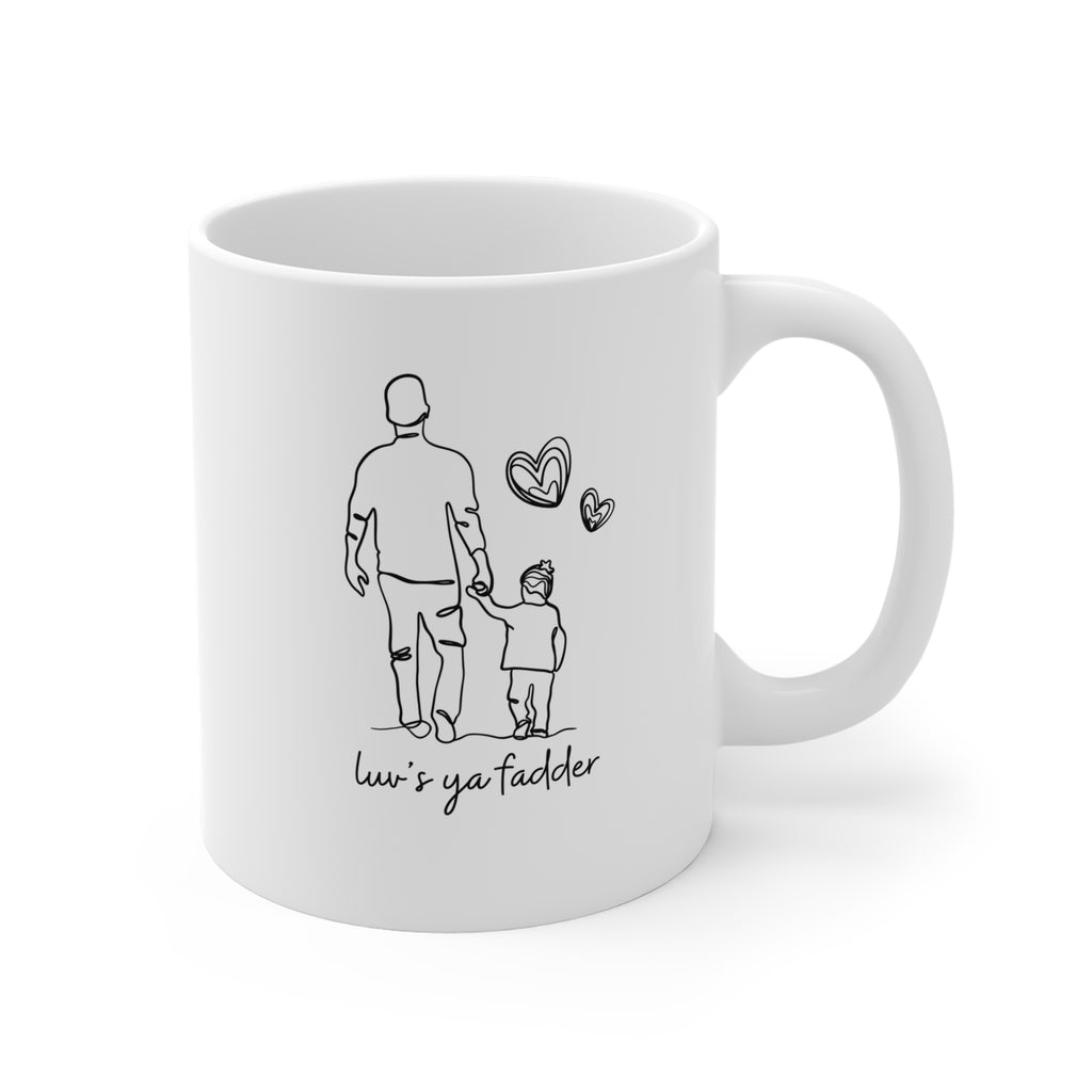 Luv's Ya Fadder – Newfoundland Father's Day Coffee Mug