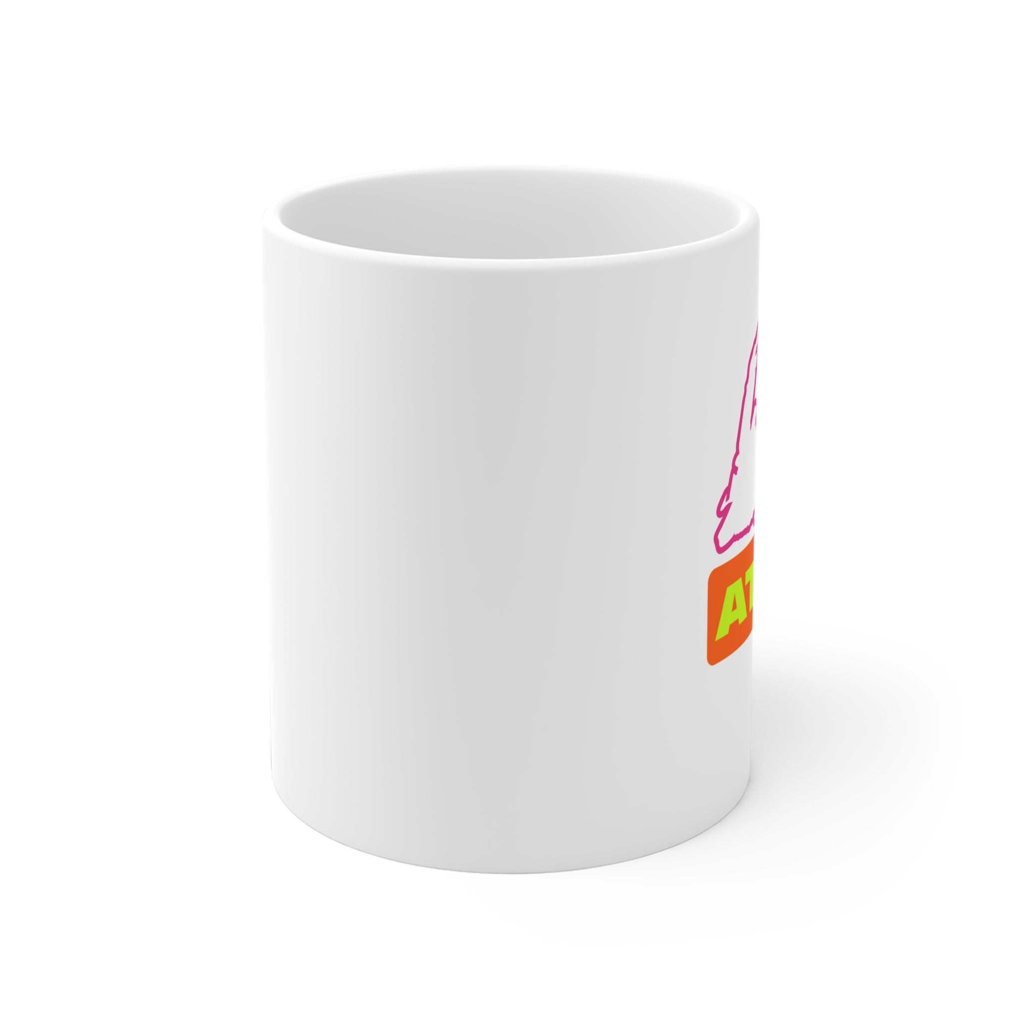 I Dies at You – Newfoundland Slang Coffee Mug (Pink Island Edition)