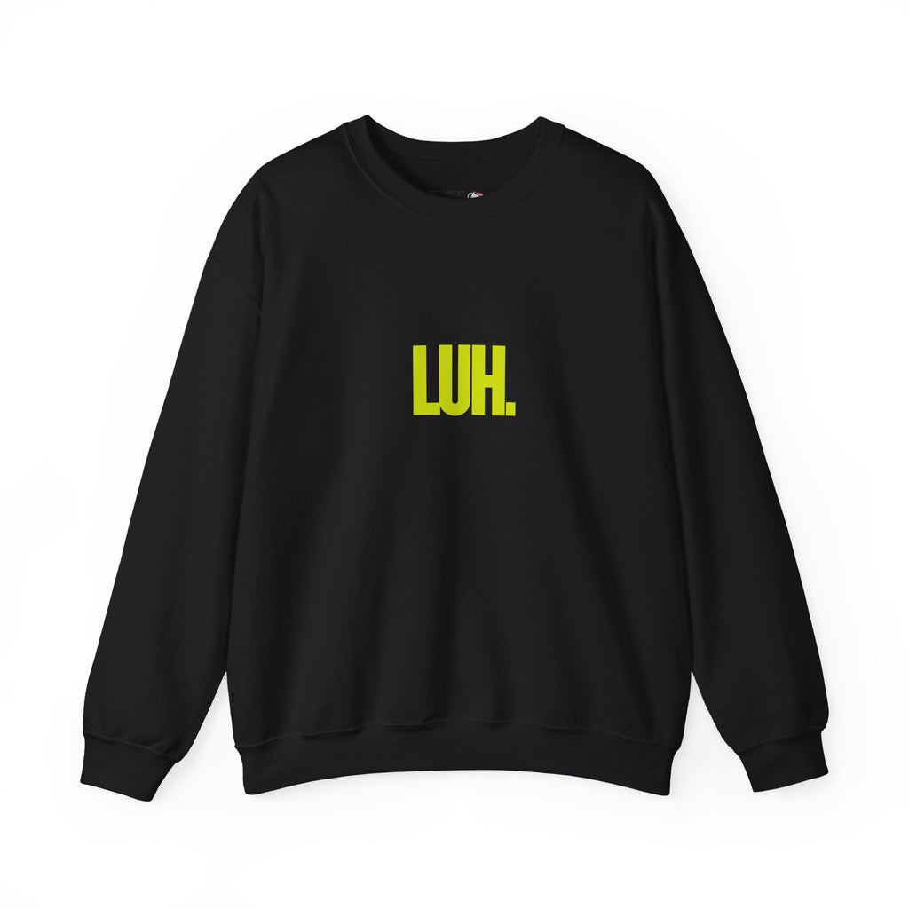 Luh. – Newfoundland Slang Crewneck Sweatshirt (Black)