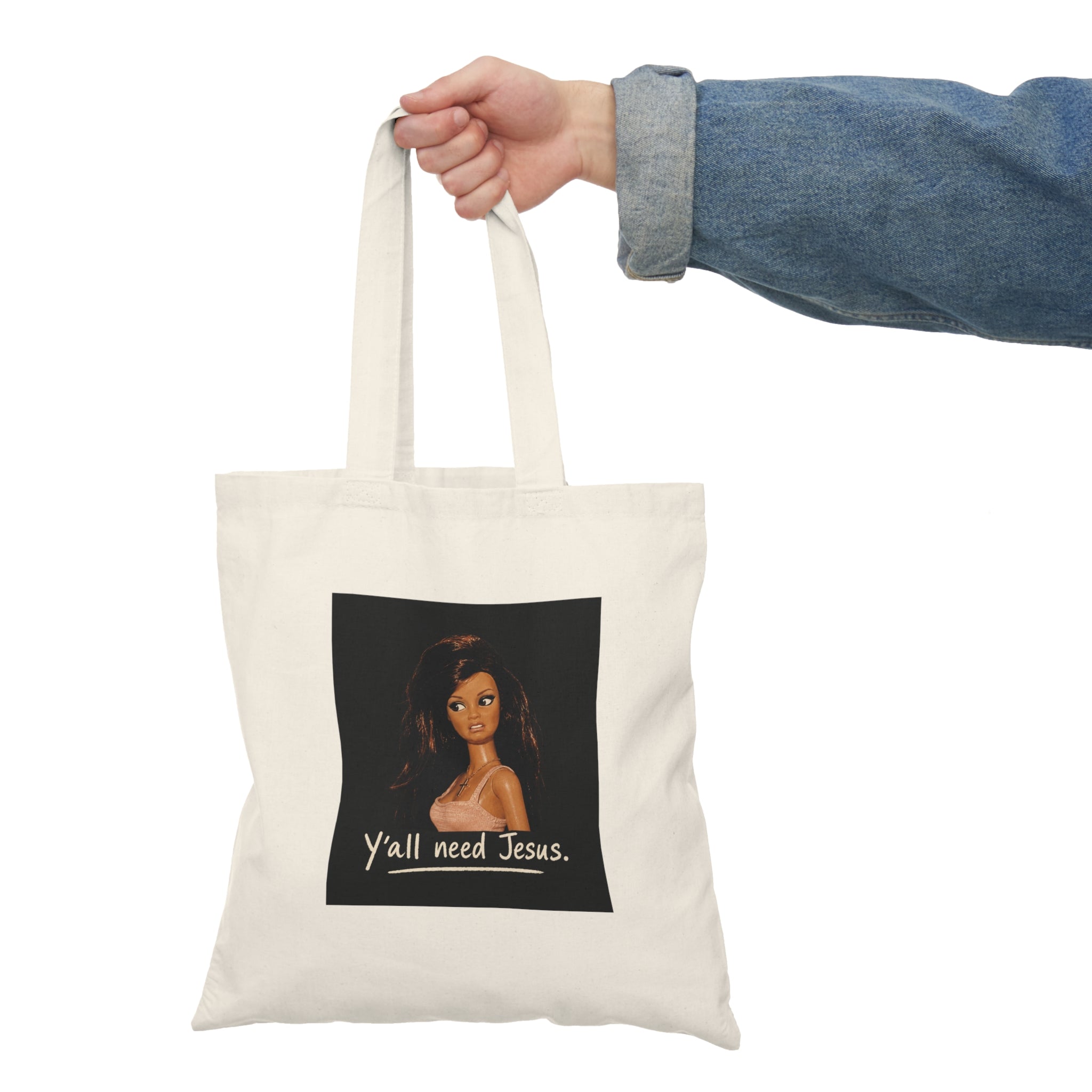 Barbie Loves Jesus Tote Bag
