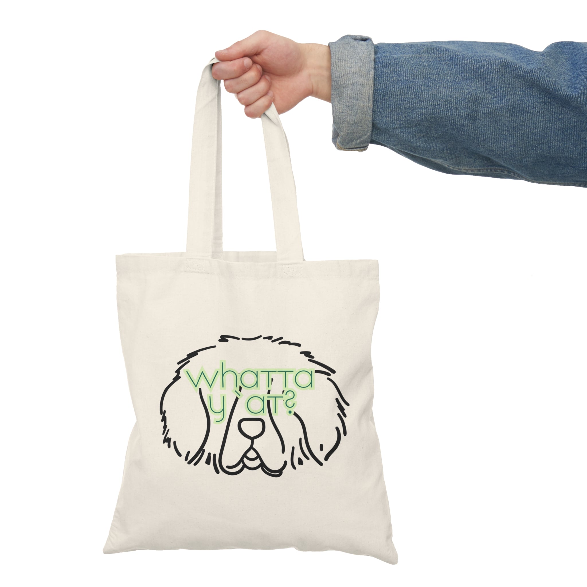 Whatta Y'at – Newfoundland Slang Tote Bag