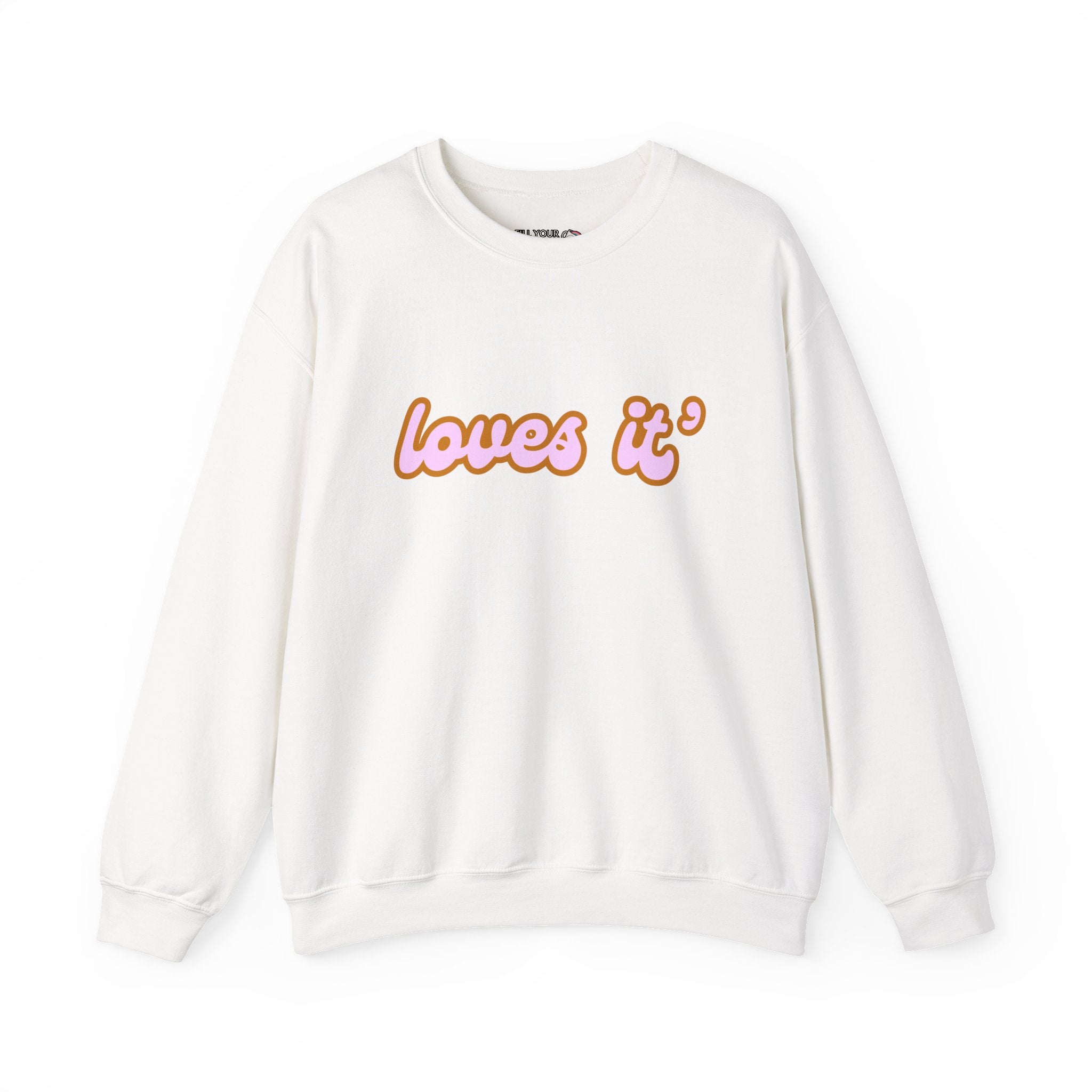 Loves It' – Newfoundland Slang Crewneck Sweatshirt
