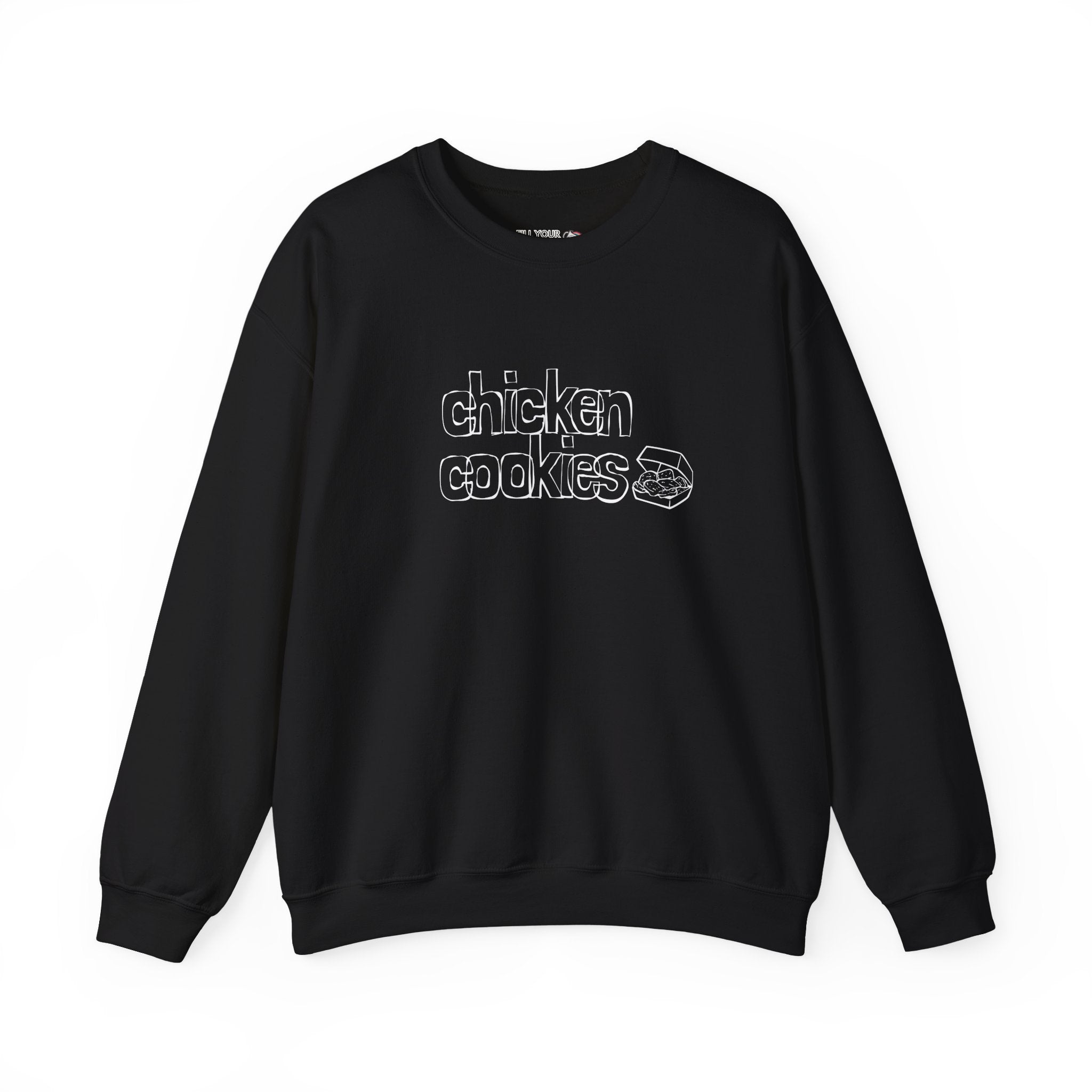 Chicken Cookies – Colin Hollett Crewneck Sweatshirt (Black)