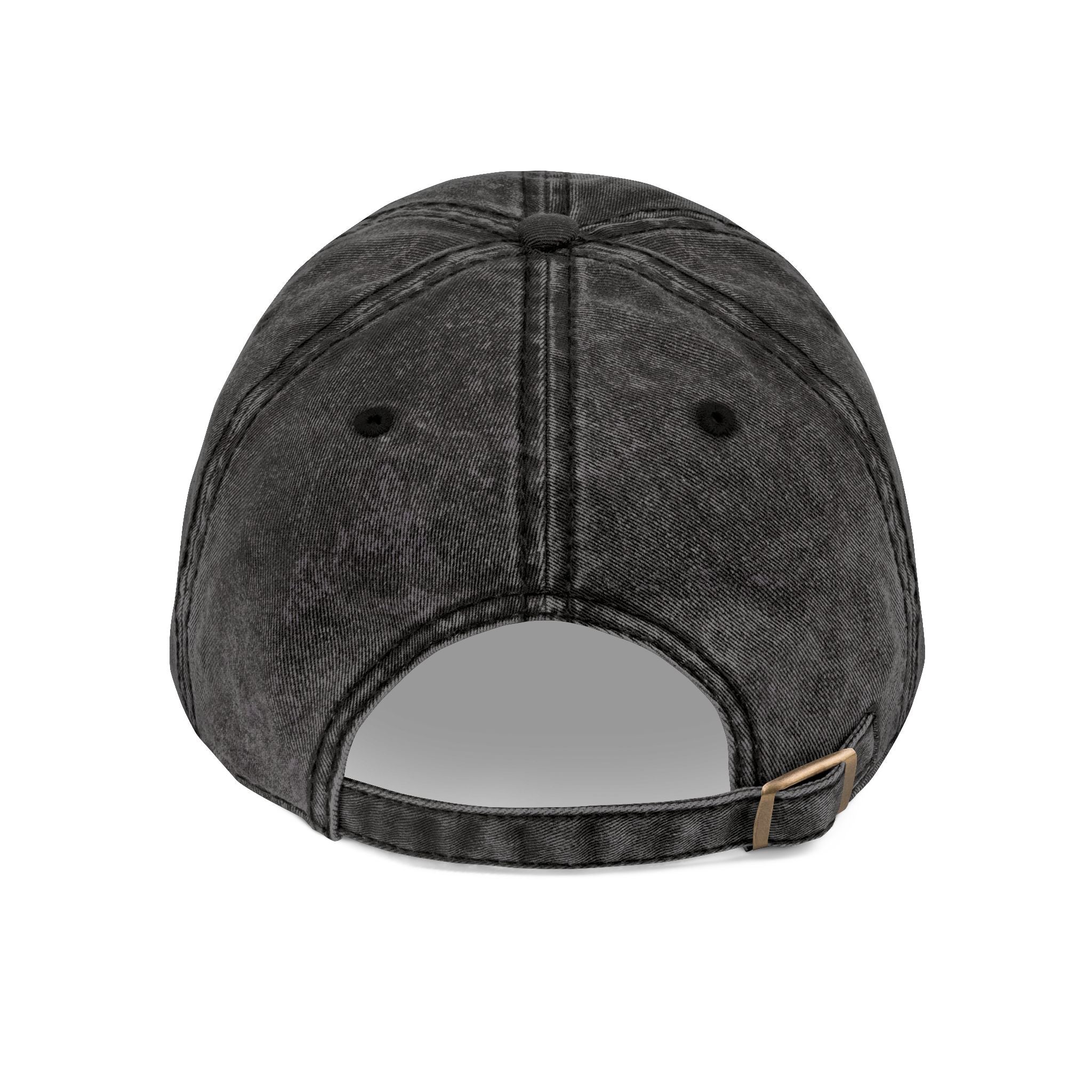 Total Streel – Newfoundland Slang Embroidered Cap (Acid Wash Black)