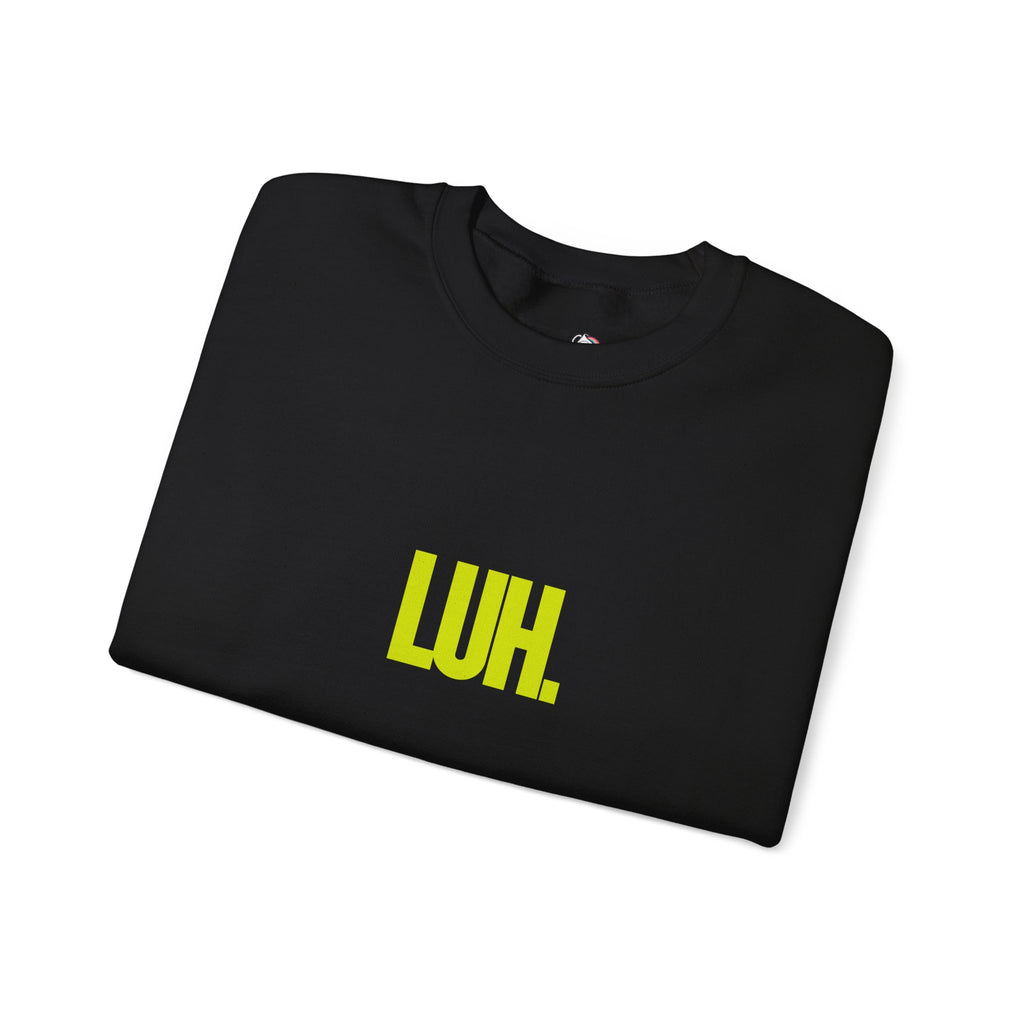 Luh. – Newfoundland Slang Crewneck Sweatshirt (Black)