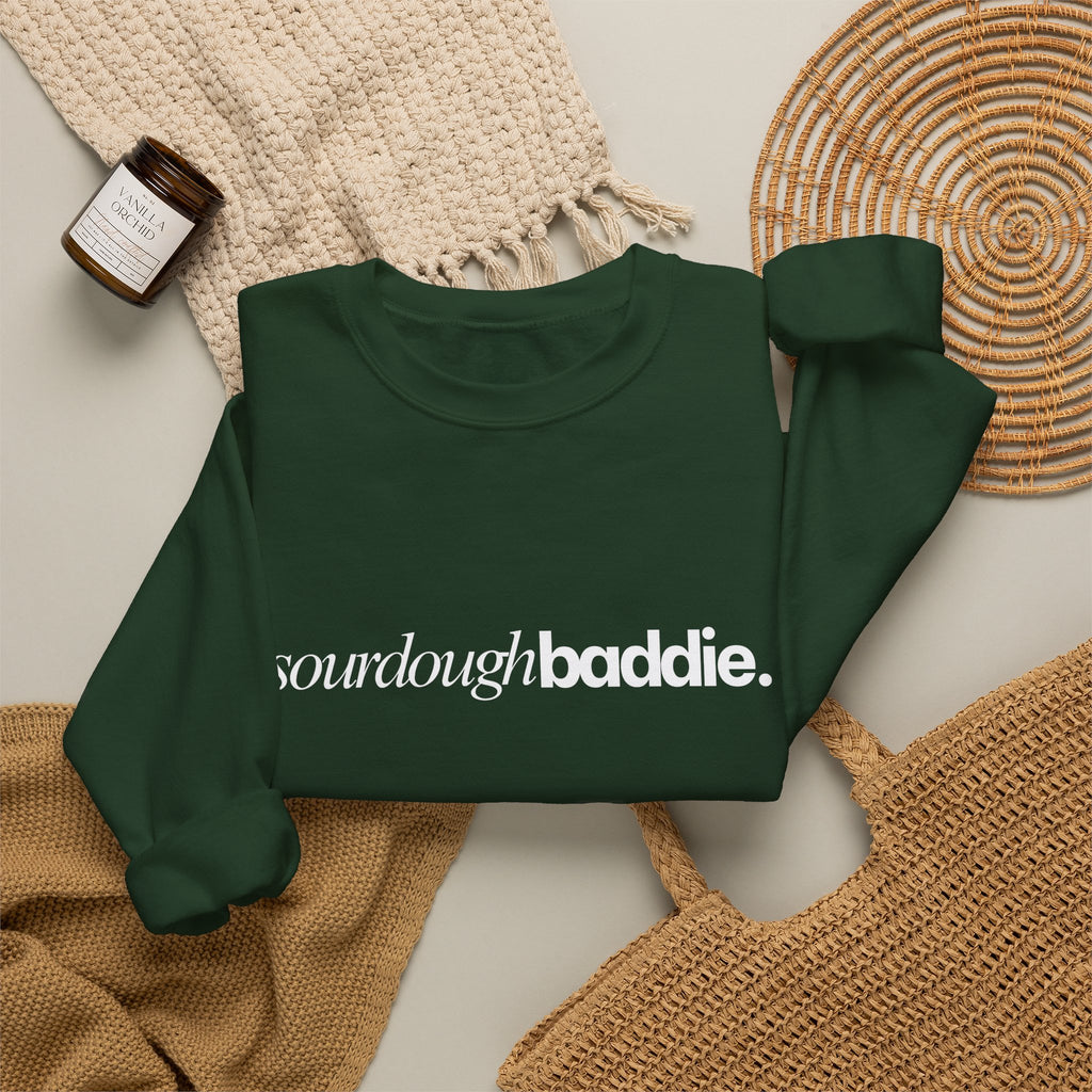 Sourdough Baddie Crewneck Sweatshirt